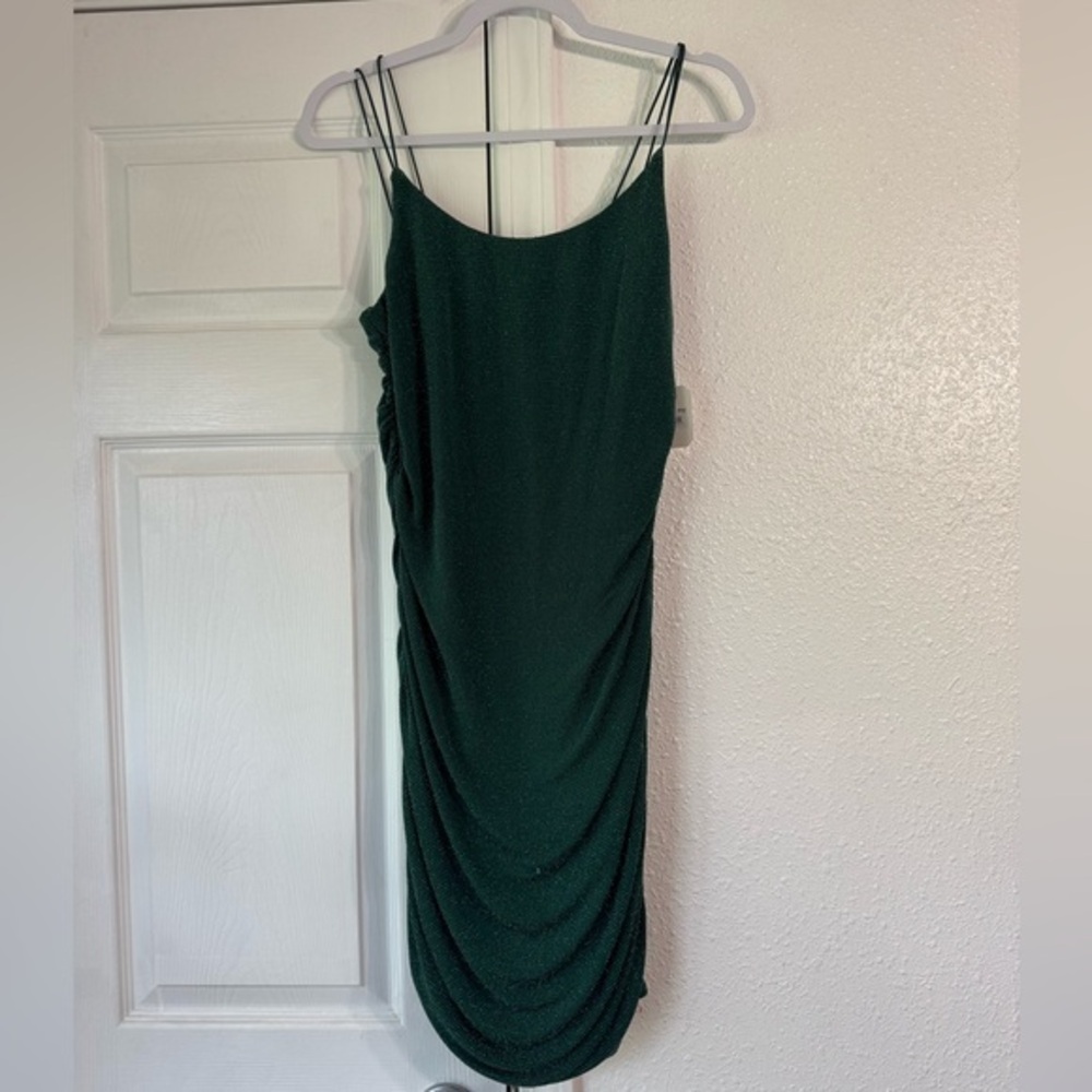 Altar’d State Anwen Elegant Green Sleeveless Dress